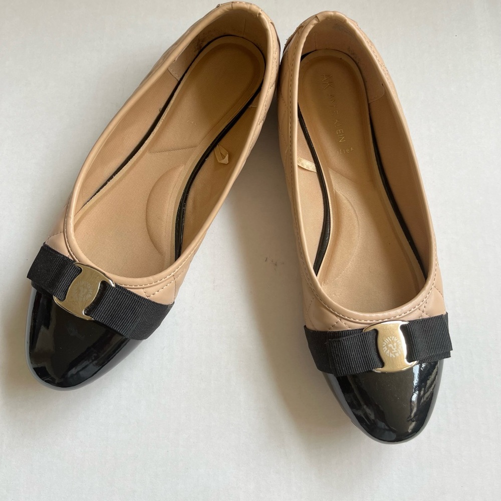 Anne Klein Gianna Ballet Flat Women Size 9M.